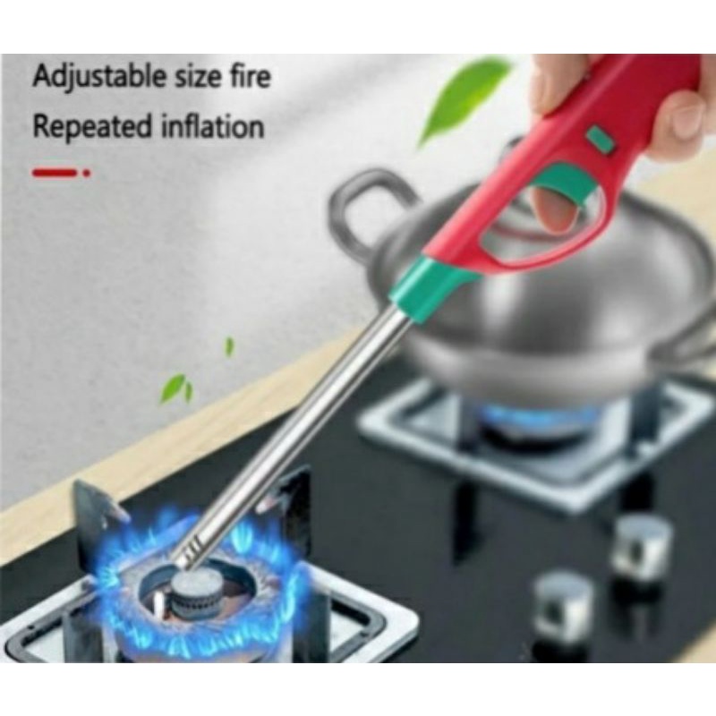 Alat Pematik Kompor Gas Lilin Lighter Multifungsi
