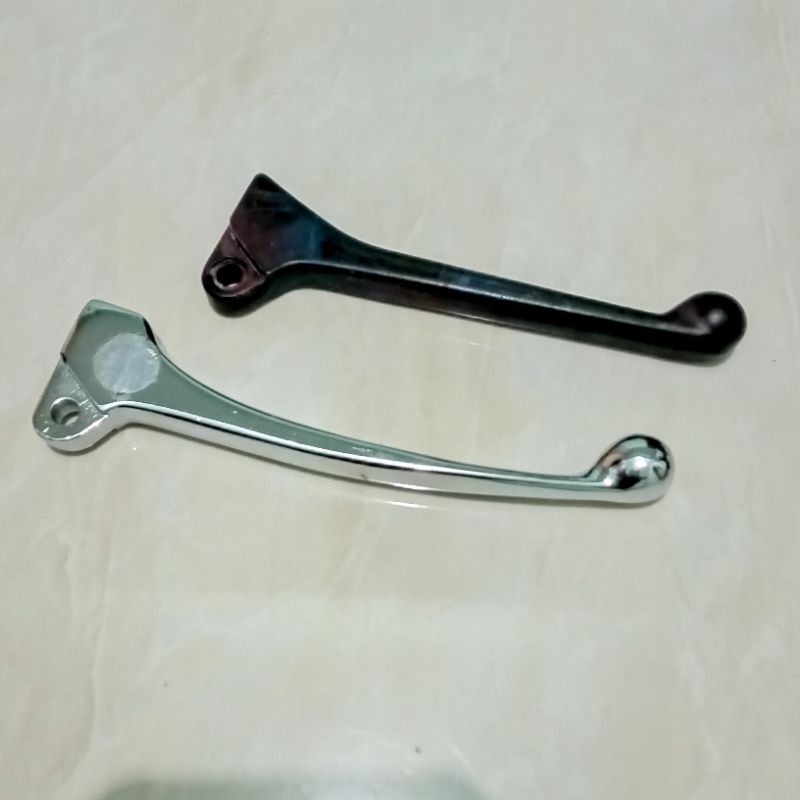 Handle Rem tromol depan motor Honda bebek Supra grand silver hitam