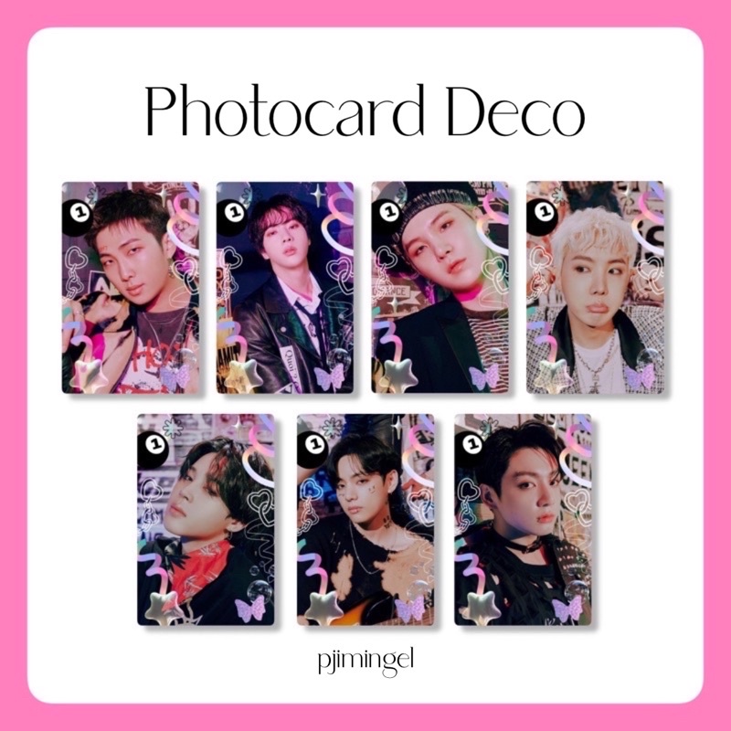 Photocard BTS Season Greeting 2022 Deco Edition