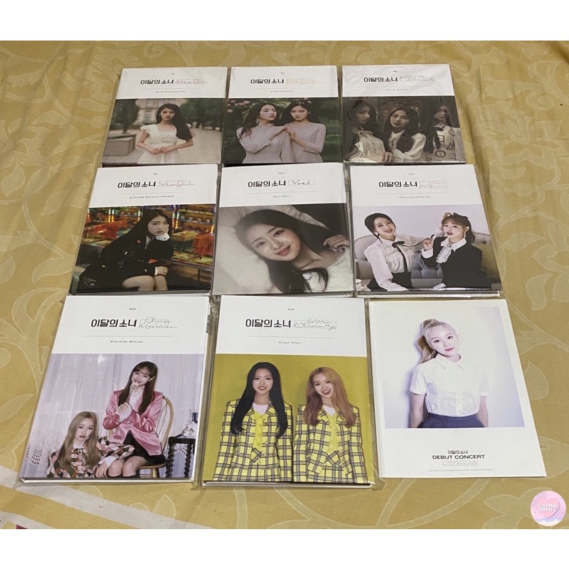 (Ready stock) Loona Album Only <Heejin, Hyunjin, Haseul, Yeojin, Yves, Chuu, Gowon, Olivia hye> cek 