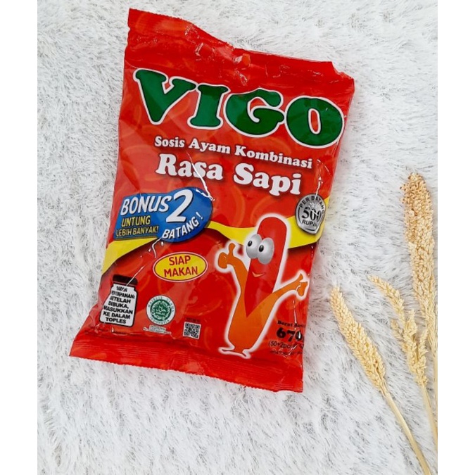 Vigo Sosis 682 gr / Vigo Sosis Rasa Mie Goreng