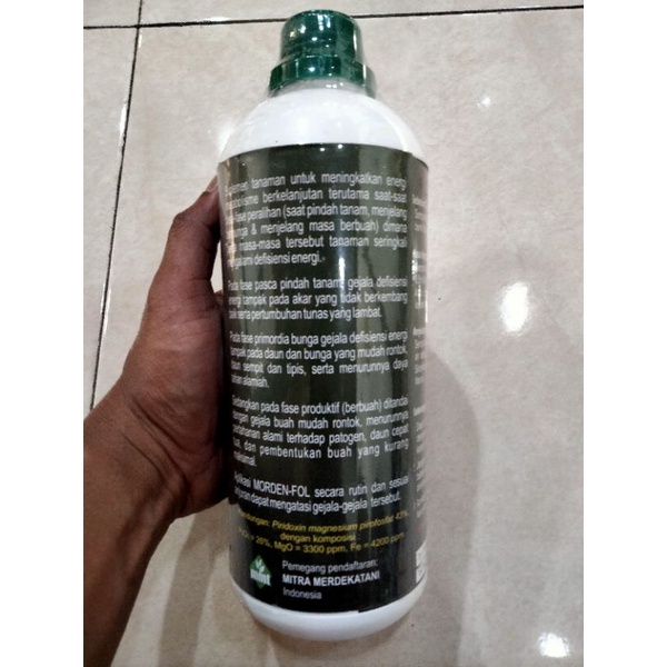 Revando45 Nutrisi Daun Tanaman Morden Foll 1 Liter - Pupuk Tanaman Mordenfoll - Pupuk Morden Fol