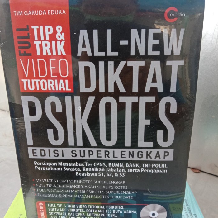 

✨COD✨ Buku ALL-NEW DIKTAT PSIKOTES