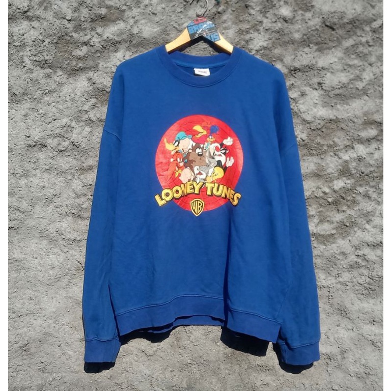 Crewneck Looney Tunes Second Pria Wanita