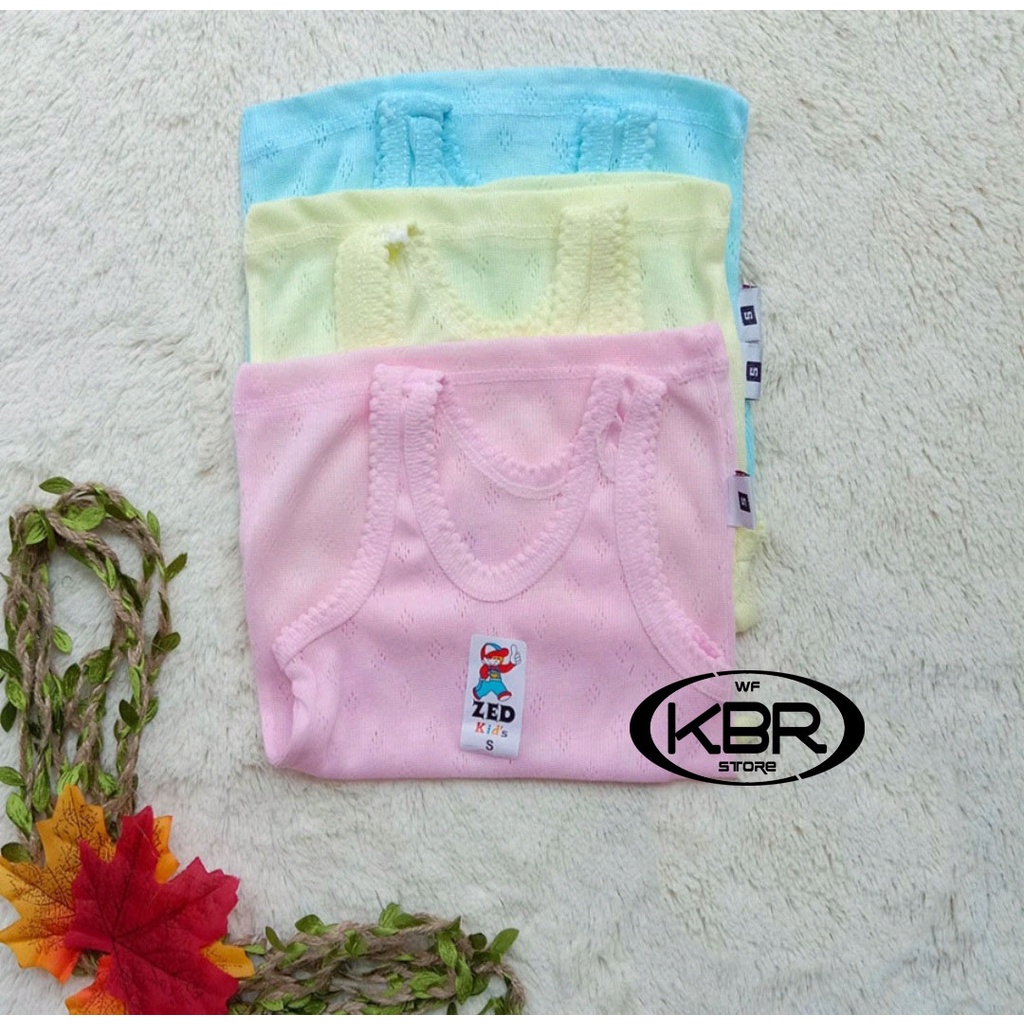 1 pcs 3 pcs 6 pcs - SINGLET ZED KIDS WARNA| singlet Kaos dalam anak zed kids ukuran 3L-7L Singlet anak | Kaos Dalam Anak | Singlet / singlet anak-anak / wf store