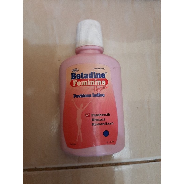 Betadine feminine hyglene pembersih khusus wanita 60ml