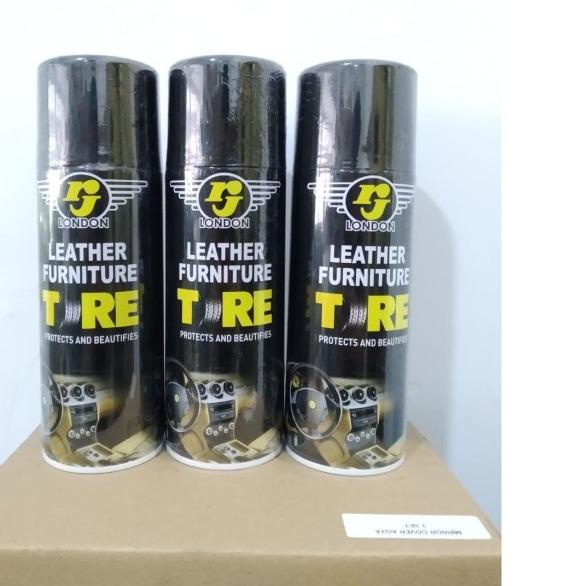 RJ LONDON LEATHER FURNITURE TIRE Detail Polished Pengkilap Dashboard