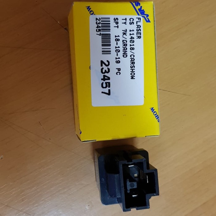SPAREPART - Flasher Relay Toyota Kijang Diesel/7K Grand Carshow AKSESORIS MOBIL - OTOMOTIF