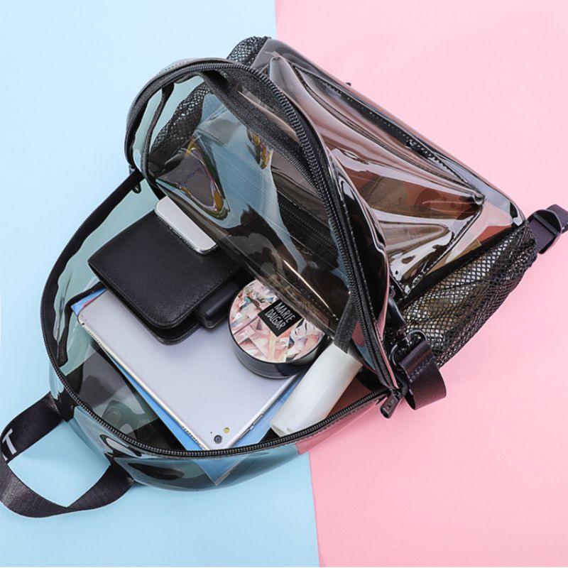 ( COD ) TAS RANSEL WANITA TRANSPARAN MICASIVE-1