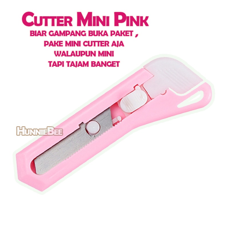 

Cutter Mini Pink / Pemotong Kertas