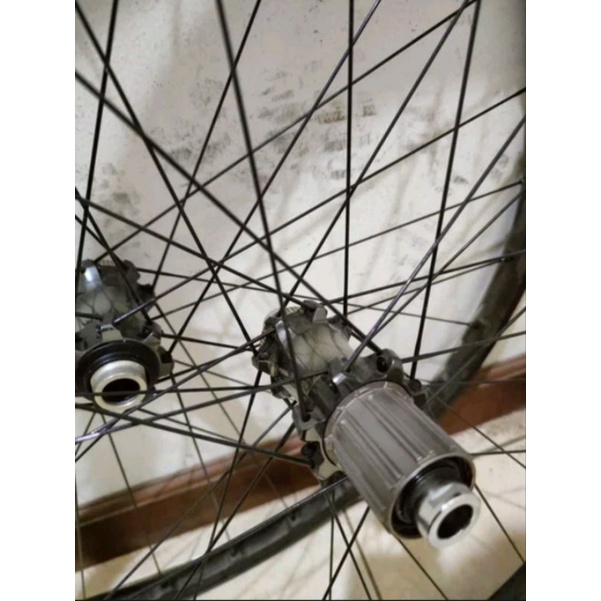 WHEELSET SHIMANO XTR M9020 27.5inch CARBON LAMINATE TUBELESS 15x10Omm Front 12x142mm Rear CENTERLOCK