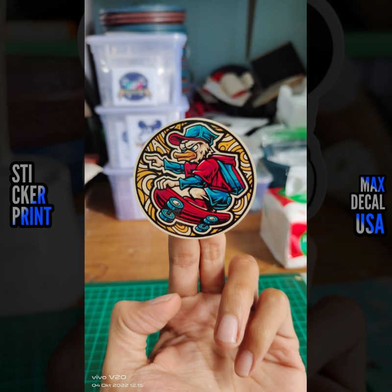 

STIKER PRINT 13 STICKER PRINT ANIME LOGO DLL