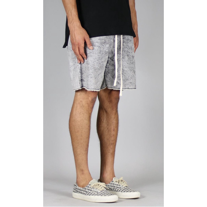Hyperdenim Stone Gray Drop Denim Short