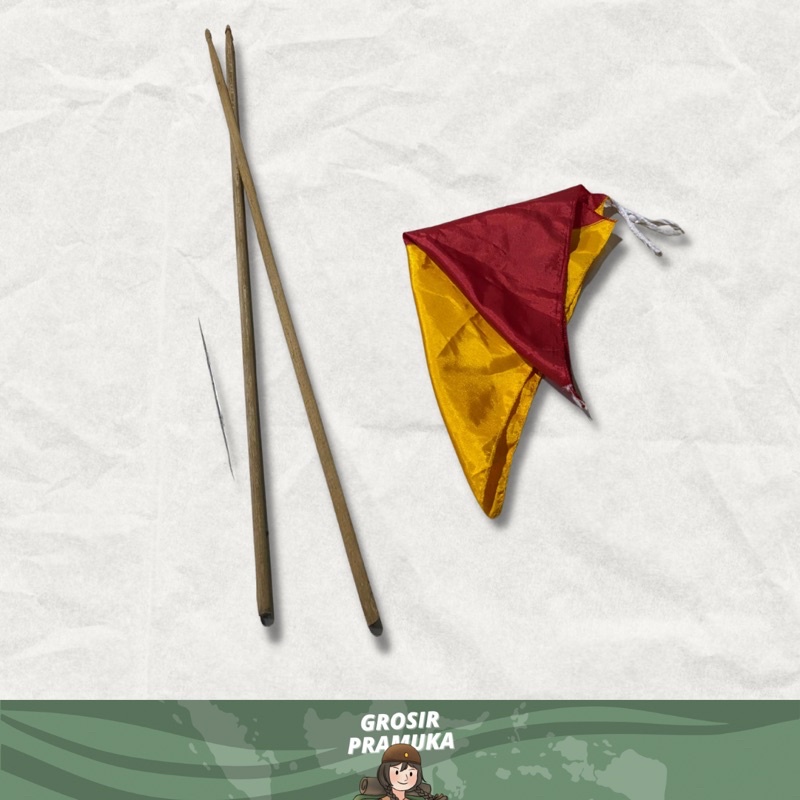 Bendera Semaphore / Stik Bendera Semaphore / Bendera Simapor
