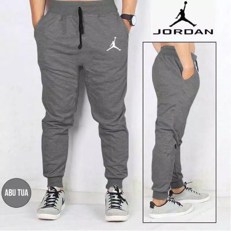 [JORDAN] Celana Panjang Training Olahraga Pria Wanita Dewas Jumbo