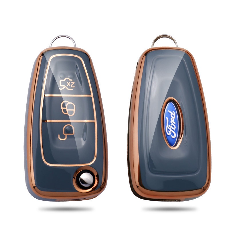 Casing Kunci Mobil Ford Ranger C-Max S-Max Focus Galaxy Mondeo Transit Tourneo Bahan TPU