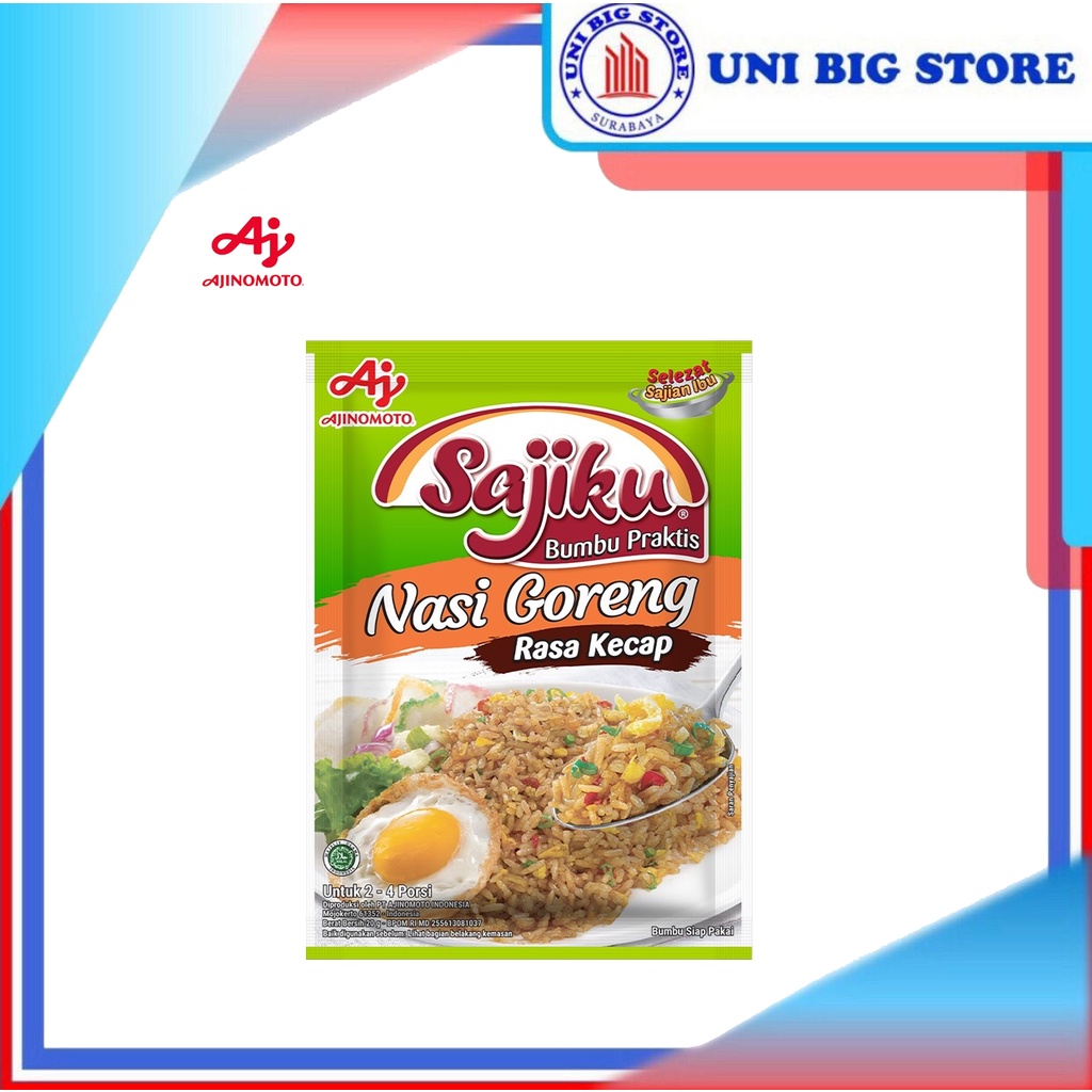 Jual Sajiku Bumbu Nasi Goreng Kecap Gr Shopee Indonesia