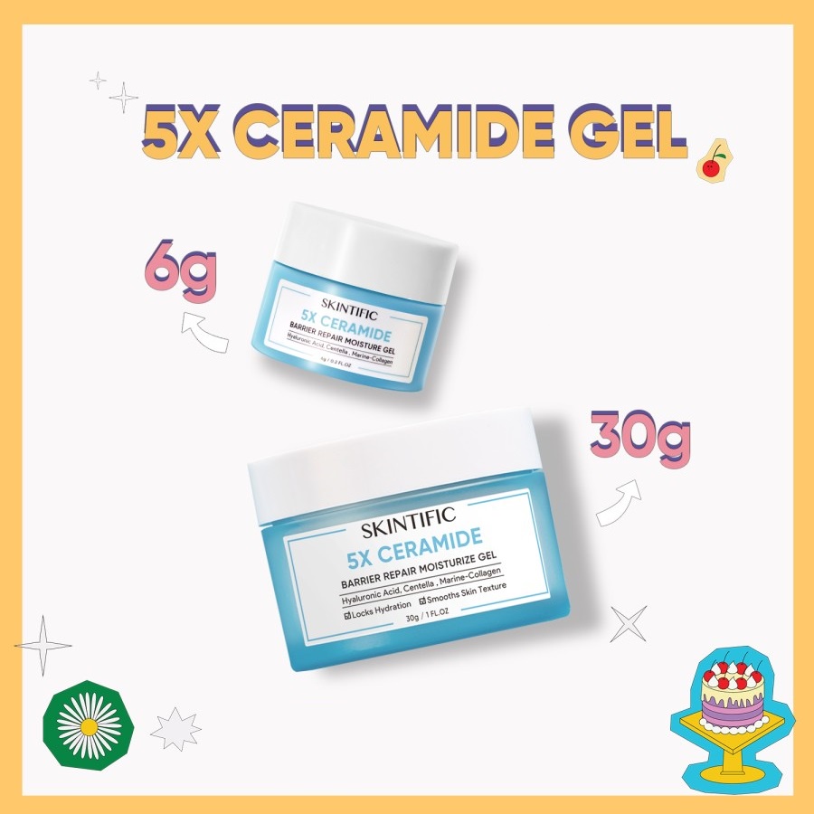 SKINTIFIC 5X Ceramide Barrier Moisturizer Gel