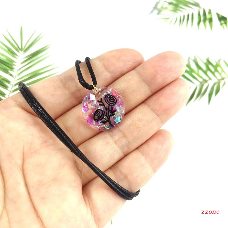 Cetakan Liontin Gantungan Kunci Bentuk Tanaman Bunga Bahan Resin Epoksi Dengan Lubang