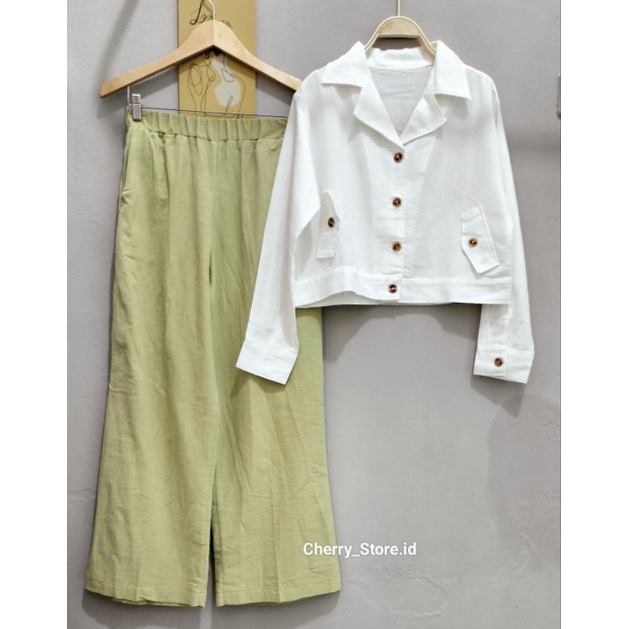 CHERRY_ATASAN LINEN PREMIUM KOREAN STYLE