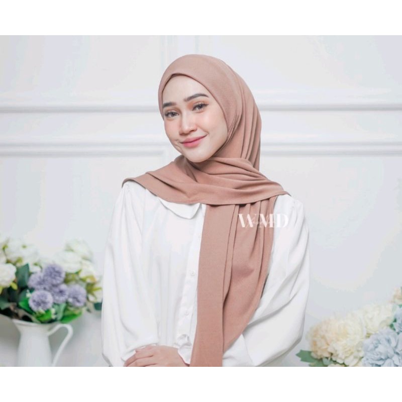 hijab Naura Instan/ phasmina oval jersey ori Alwira Hijab