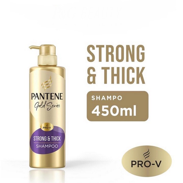 Pantene Gold Series strong &amp; thick/Smooth &amp; Sleek Shampoo 450 ml &amp; conditioner