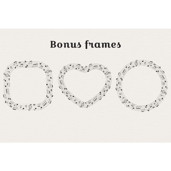 56 Hand Drawn Musical Instruments Music Notes