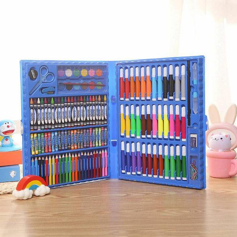 

㊤ Special Oil Pastel Crayon 150 Macam Warna Set Koper 150 in 1 Cocok Untuk - CP4 HOT ITEM 2497 ◉