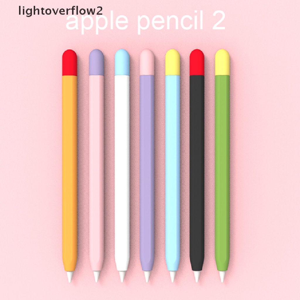 (lightoverflow2) Casing Pelindung Apple Pencil Generasi Ke2 (ID)