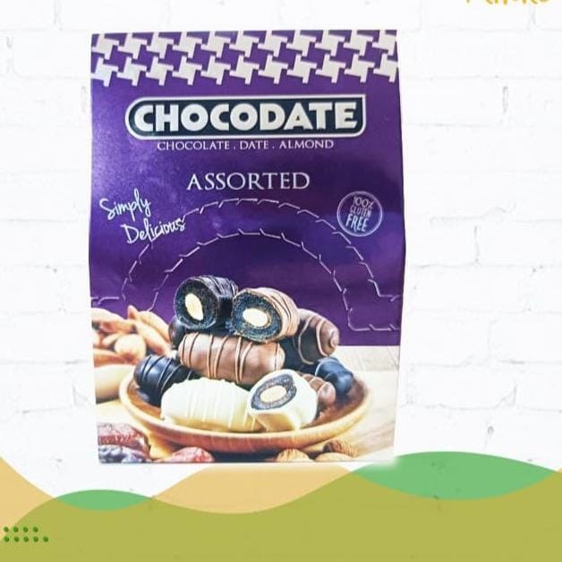 Khas Jaya Chocodate Assorted 33g - Cemilan Coklat Kurma Isi Almond