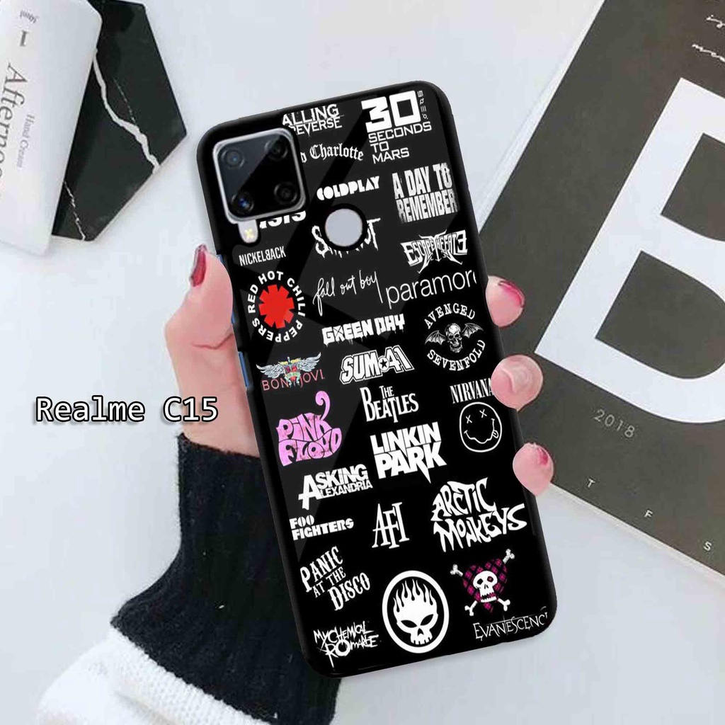 Case Realme C15 - Softcase Kilau Realme C15 - Silikon Realme - Casing Terbaru Realme - Kesing Keren 