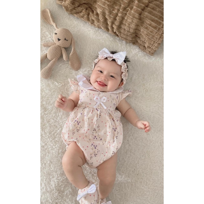 GROSIR KLIK 4x Jumper Bandana Baju Sepatu Lucu Anak Konveksi Pakaian Bayi Perempuan Cewek Terlaris L
