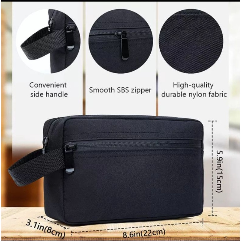 Travel Mens Toiletry Bag Women Cosmetic tempat perlengkapan kosmetik