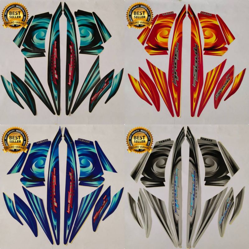 striping yamaha mio soul 2008 list body