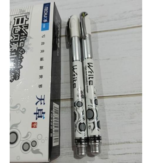 

FIH Bulpen techjob Tg-395-D tizo Hitam/Tg-395C/ Mata pena 0,5mm Ready stock