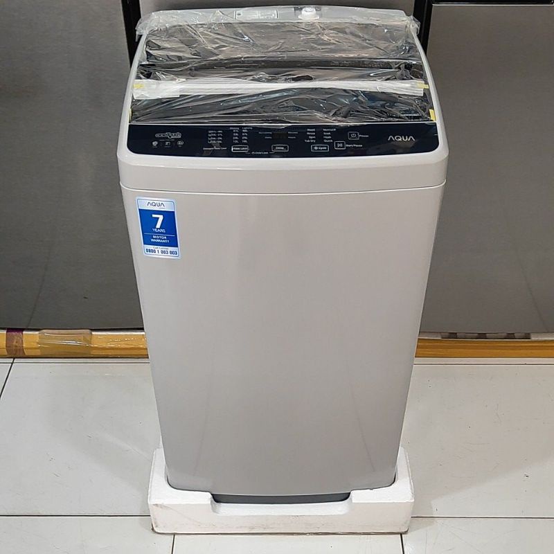 Mesin Cuci 1 Tabung AQUA QW 77 DH 7.5 KG Hijab Series HITAM otomatis