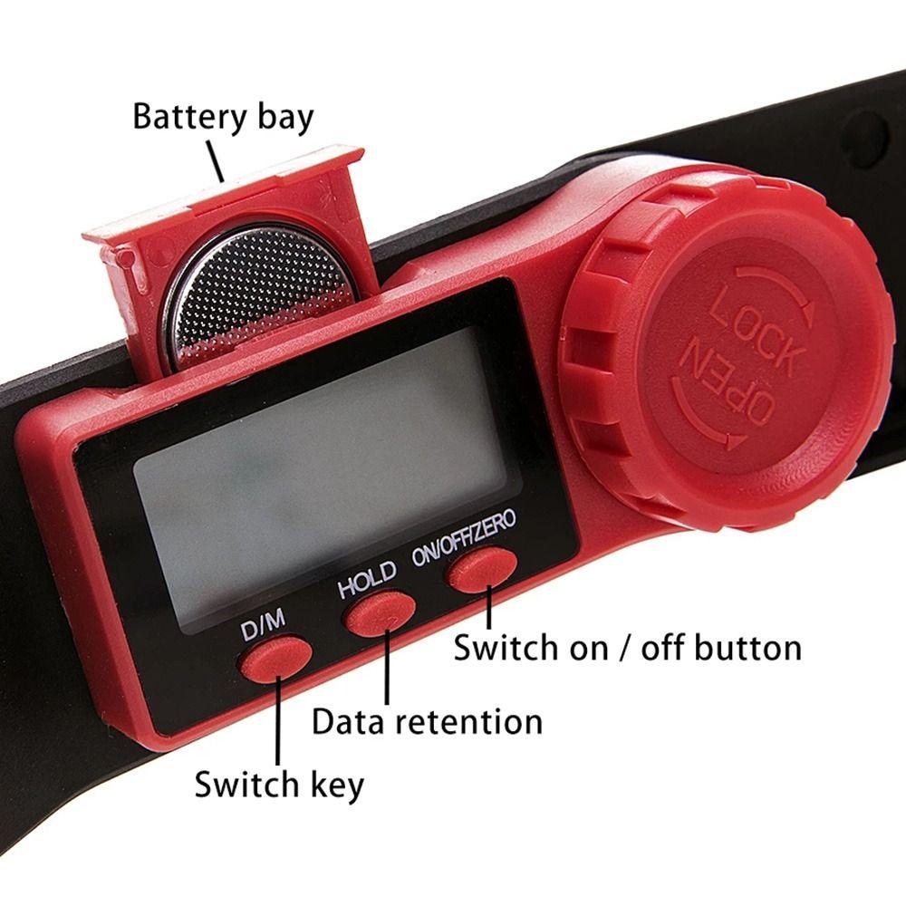 Solighter Digital Instrumen Sudut Inclinometer Profesional 2in1 Measuring Angle Detector