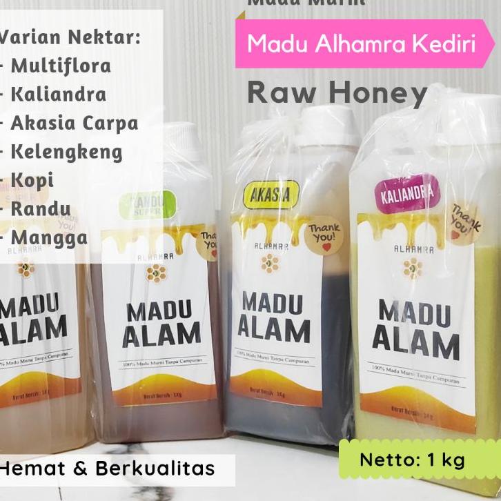 

GRATIS ONGKIR✅Madu Murni 1kg | Multiflora Akasia Kaliandra Randu Kelengkeng Kopi Mangga (Raw Honey)|SQ5