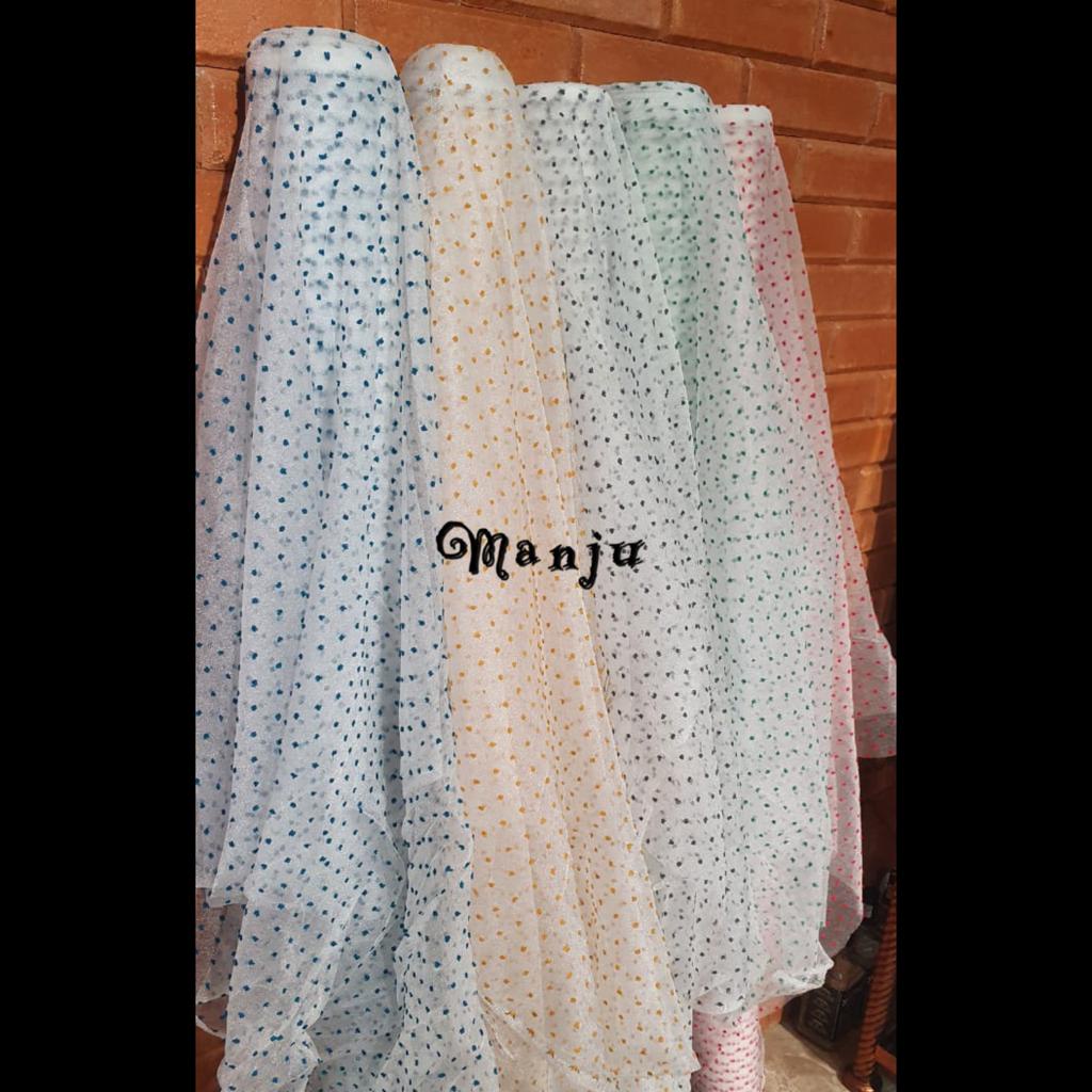 Organza dot / polkadot / organza