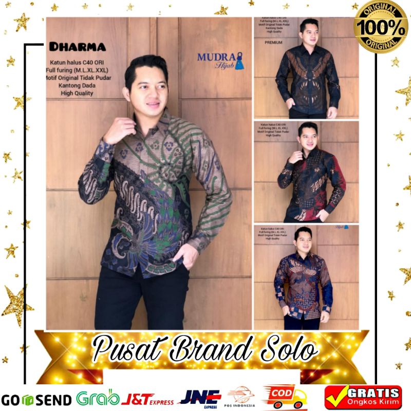 •KEMEJA BATIK•ORIGINAL BY MUDRA•