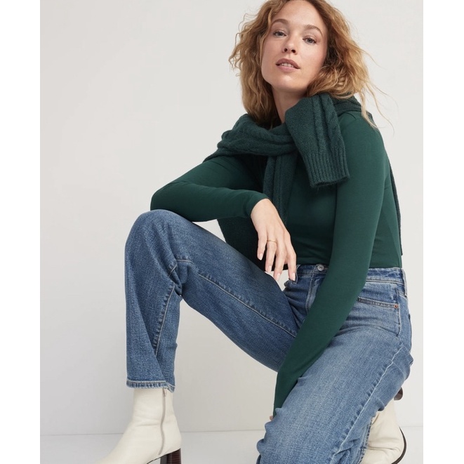 Old Navy Long-Sleeve Jersey Bodysuit for Women