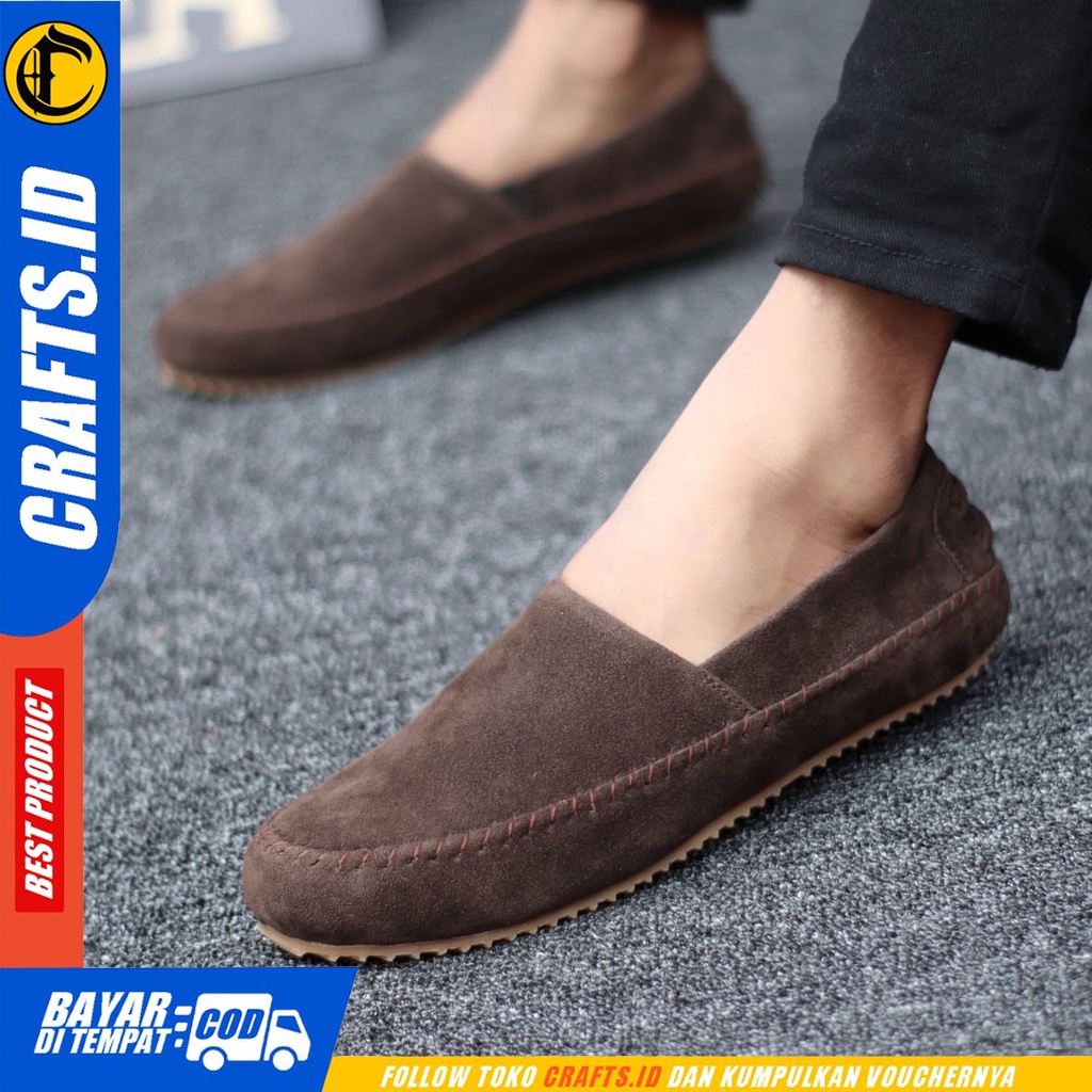 CRAFTS celtic - Sepatu Casual Slip On Slop Santai Pria