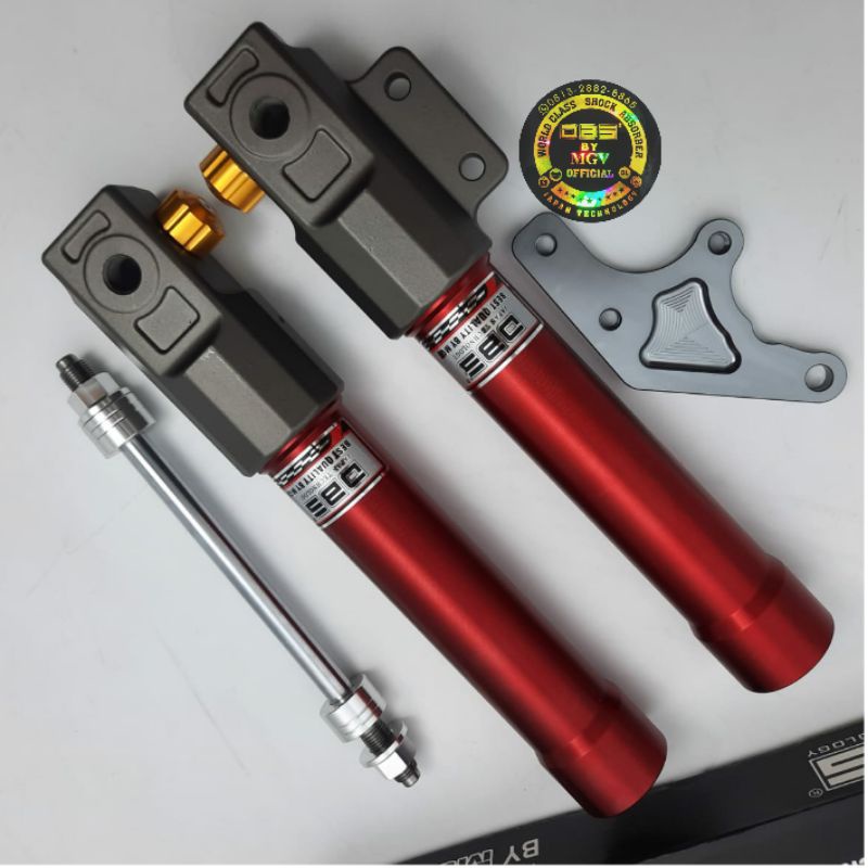 bottom shock depan satria f 150 tabung shock depan satria fu DBS M-STAGE model rt terlaris