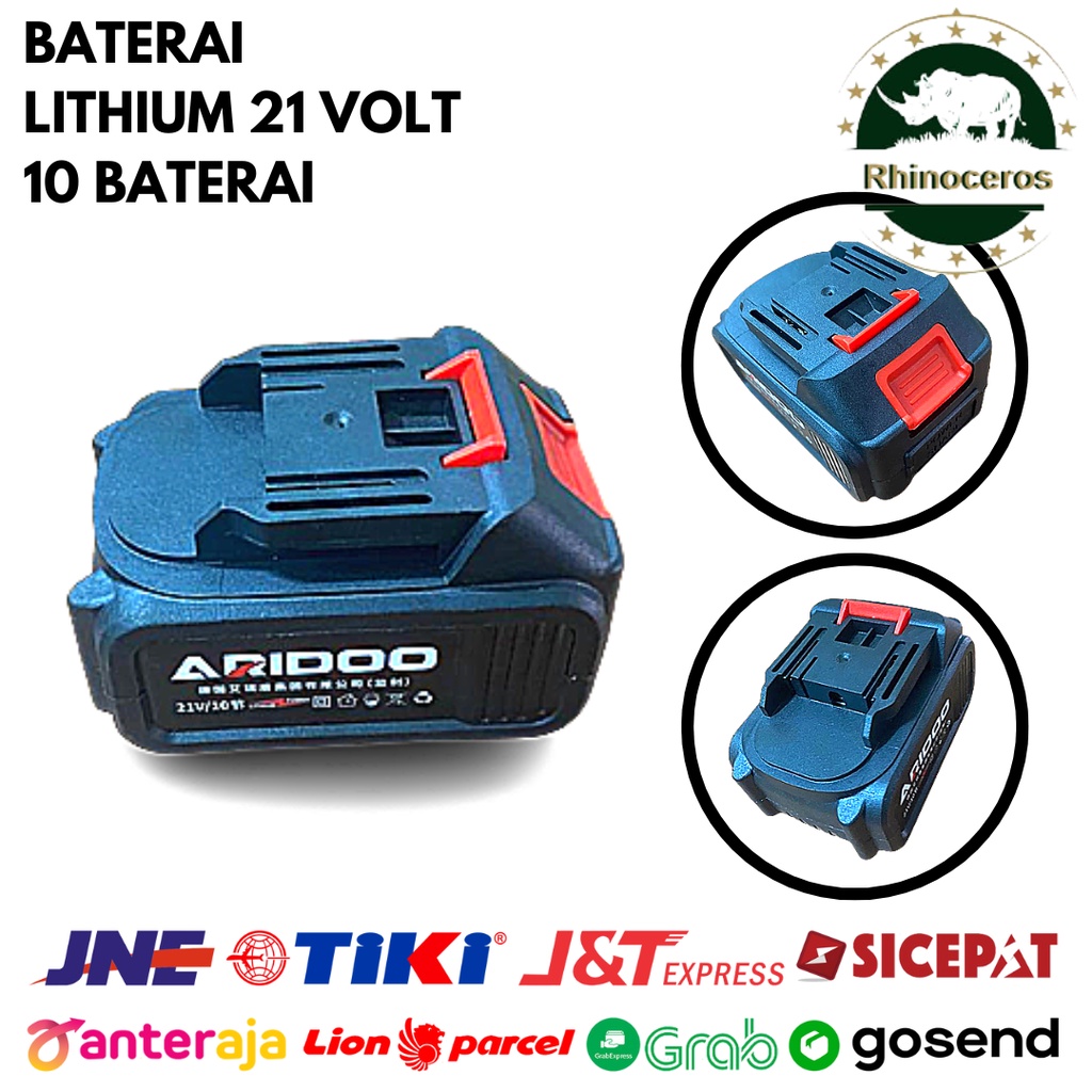 Baterai Lithium Jet Cleaner 21 Volt Baterai Washer Gun 10 Pcs Baterai