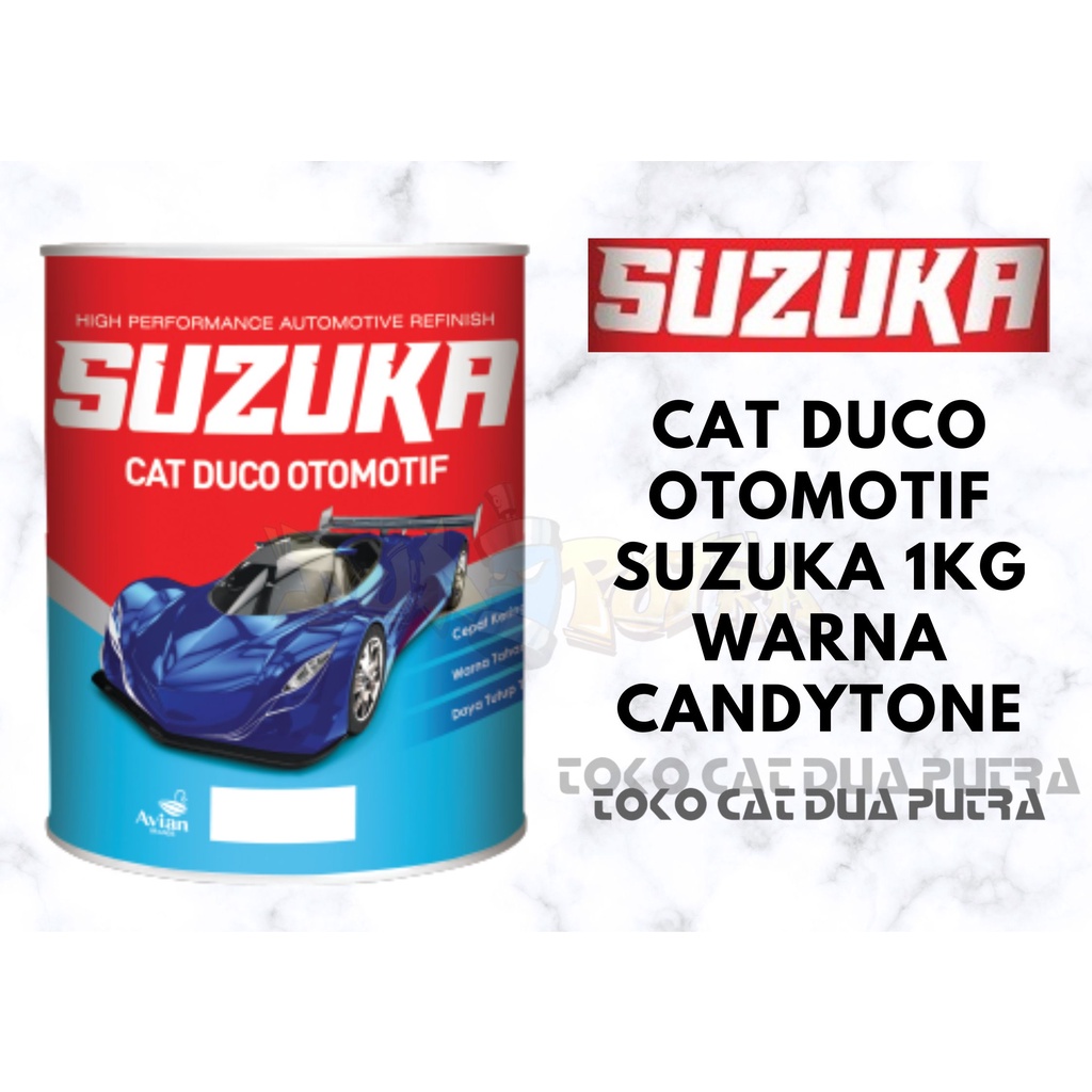 Jual Suzuka Cat Duco Otomotif 1KG Warna Candytone | Shopee Indonesia