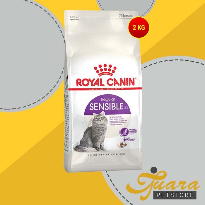 Makanan Kucing Royal Canin Sensible 33 2 Kg