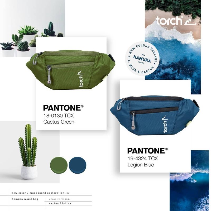 Tas Waistbag Torch Hamura Original Murah