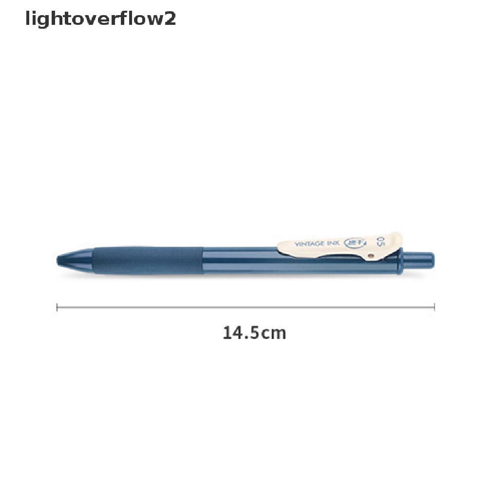 (lightoverflow2) 1pc Pen Gel Tinta Refill 0.5mm Tahan Lama