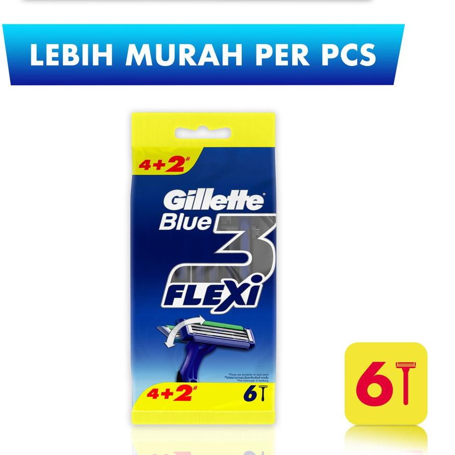 Jual Buran Beli Gillette Alat Cukur Blue Flexi Razor Cukur Isi Super Shopee Indonesia