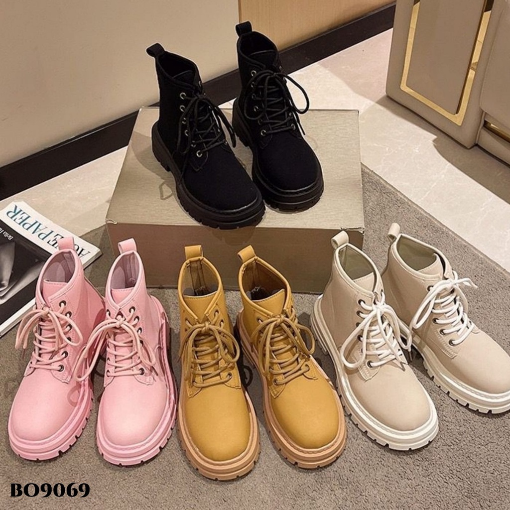 PRF Sepatu Boots Fashion Korea BO9069